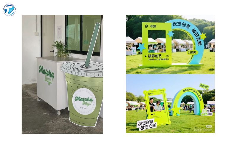 Standee mô hình tạo sự thu hút chú ý khách hàng